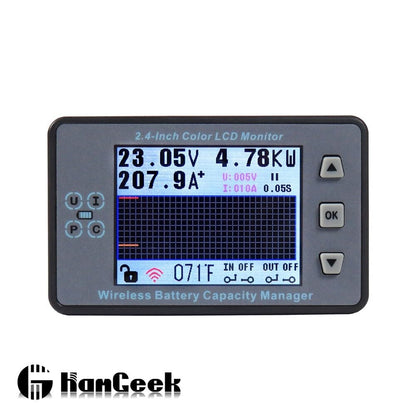 ya 16 10.20 baidi 120V 50A Voltage Current Meter Battery Capacity Manager VAC8810F 2.4 LCD