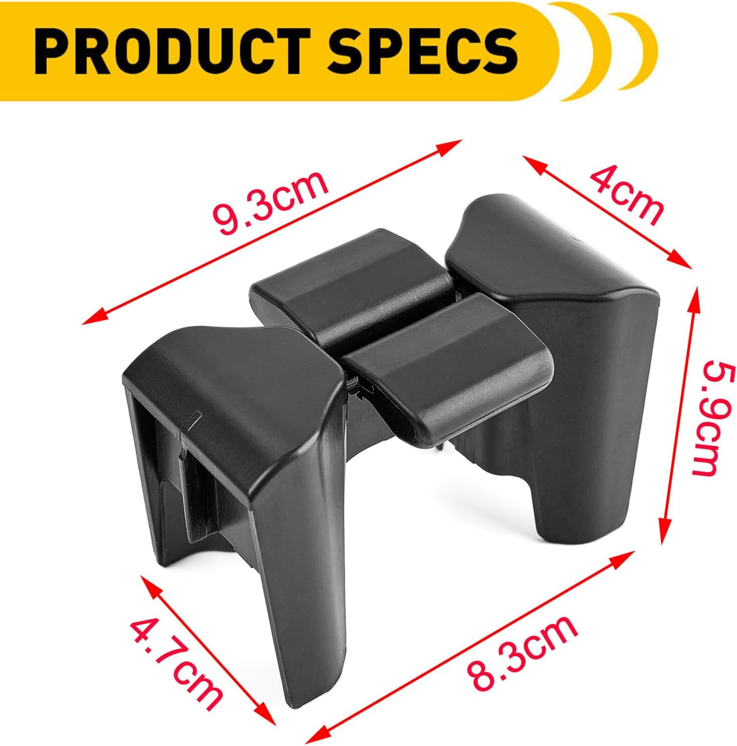 ya 6 8.24 baidi Center Console Cup Holder Divider for Toyota Highlander 2002-2007 Accessories