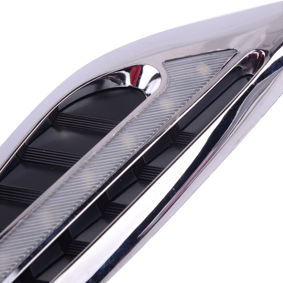 ya 4 8.14 GM Fender LED Side Marker Light Turn Signal Indicator Light White @