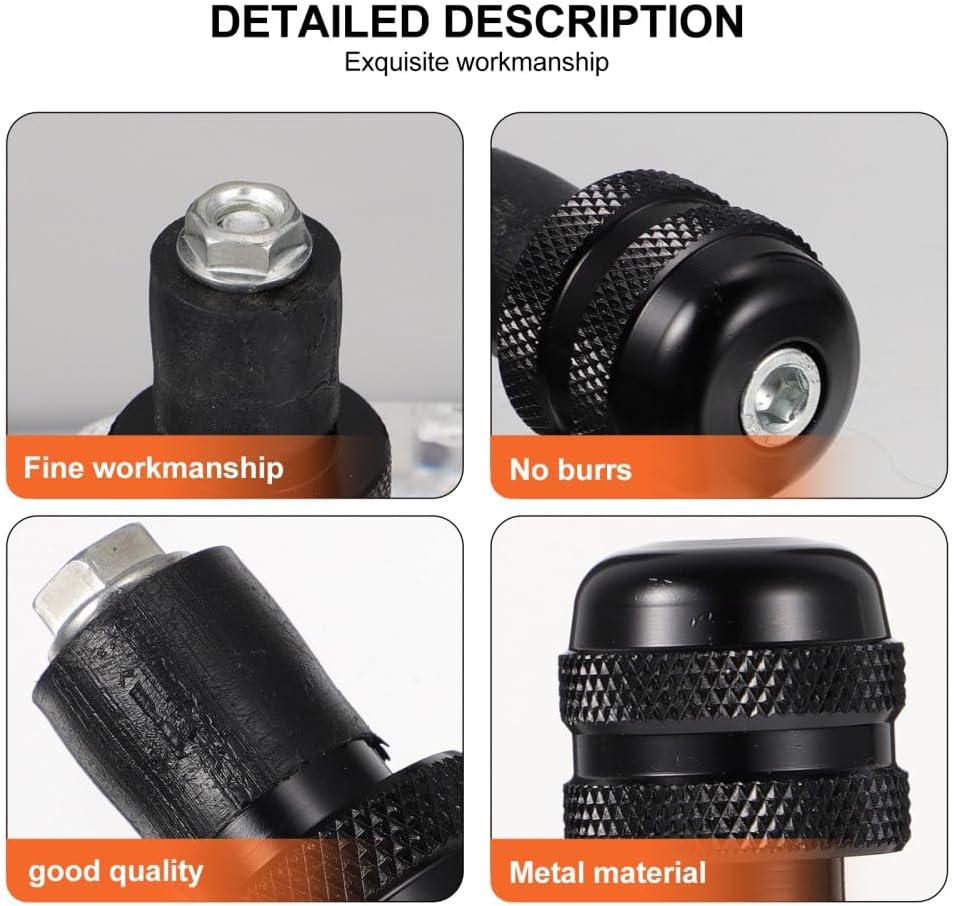 ya 4 8.24 baidi 2 Pcs Bicycle Handlebar Caps Plug Motorbike Accessories Motorcycle Plugs Grip
