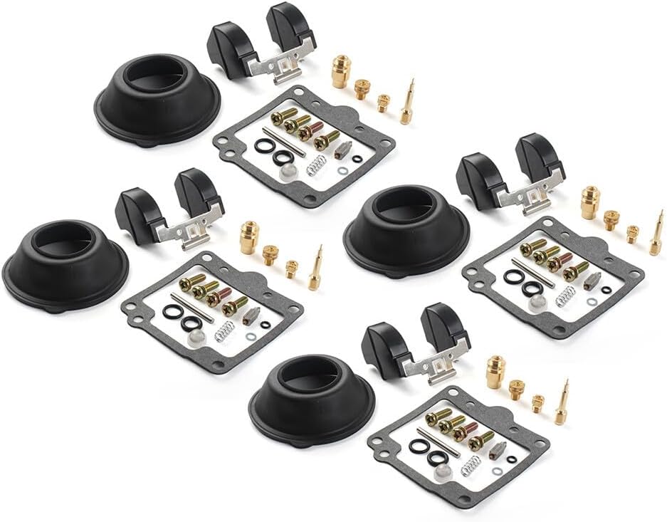 ya 13 9.15 baidi 4x Carburetor Repair Kit Diaphragm Float for Suzuki GS550 GS550M GS550T GS550E/L