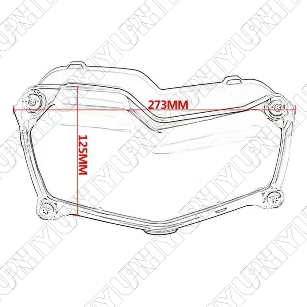 ya 6 8.24 baidi Motorcycle Headlight Guard Protector Cover for BMW F750GS F850GS ADV 2018-2022