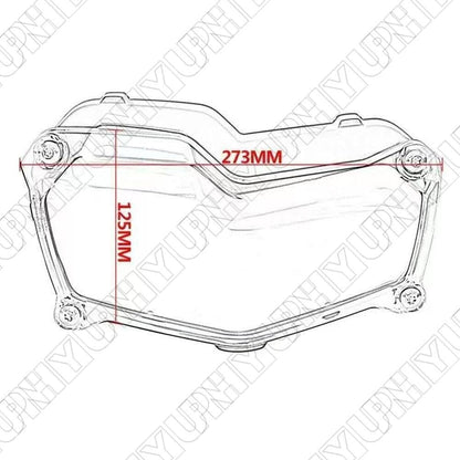 ya 6 8.24 baidi Motorcycle Headlight Guard Protector Cover for BMW F750GS F850GS ADV 2018-2022