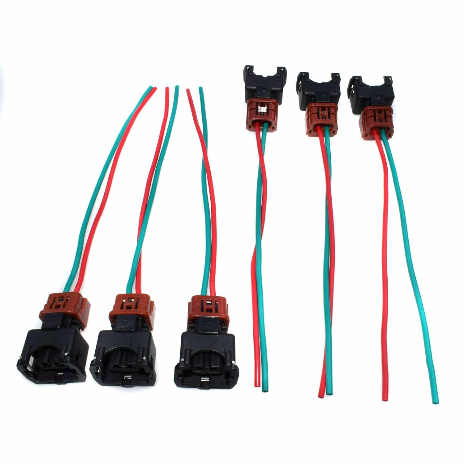 ya 4 8.8 Fuel Injector Connector Pigtali Harness Plug 6 Pieces Suitable for Nissan 300ZX Maxima 3.0L