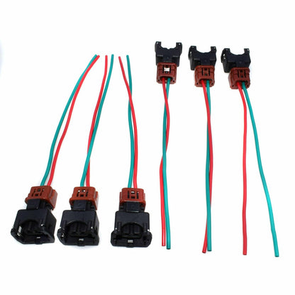ya 4 8.8 Fuel Injector Connector Pigtali Harness Plug 6 Pieces Suitable for Nissan 300ZX Maxima 3.0L