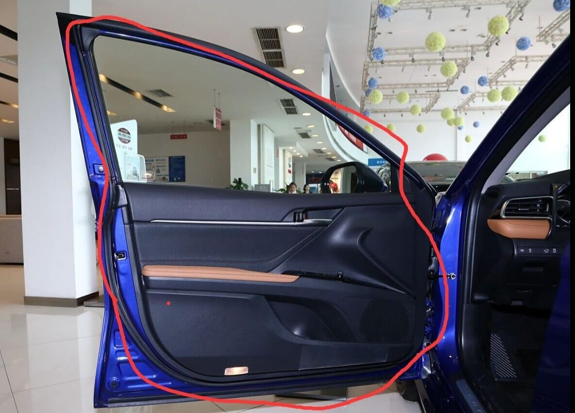 ya 10 9.16 baidi for Toyota for Camry 2018-2023 OE Front Left Door Weatherstrip Seal 67862-06180