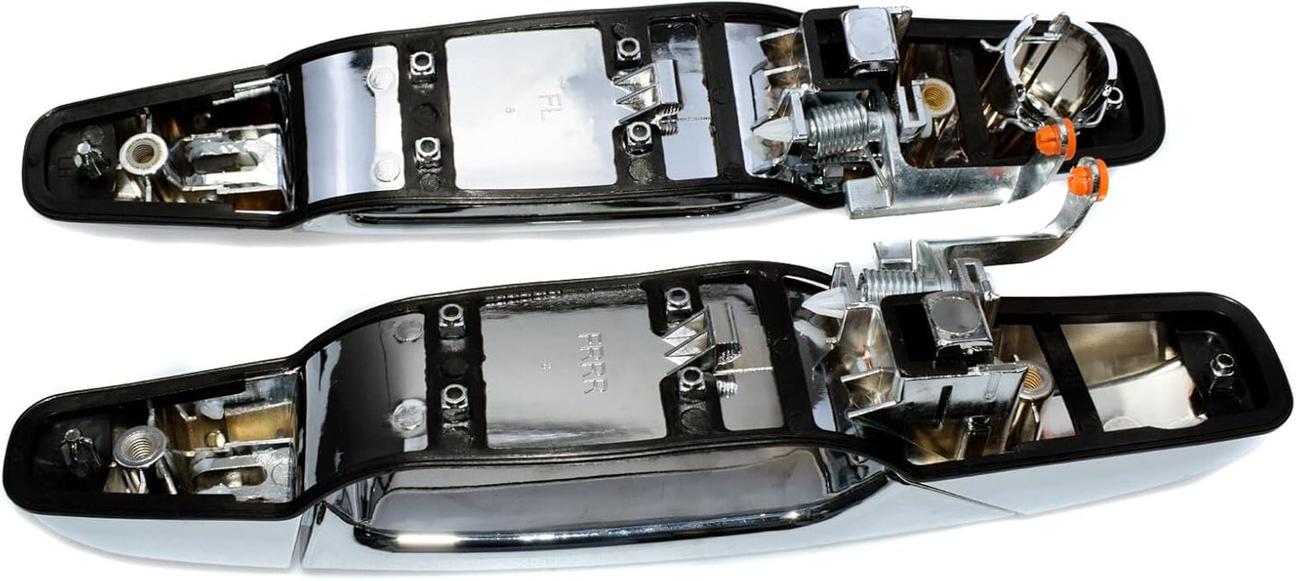 ya 2 8.15 Exterior Door Handle Chrome Front Left Right for Chevrolet for GMC for Cadillac 2007-2013