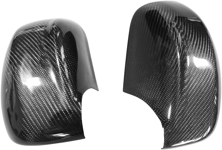 ya 2 8.15 Car Side Mirror Cover Cap for Nissan GT-R R35 2008-2020 Carbon Fiber Black 2pcs