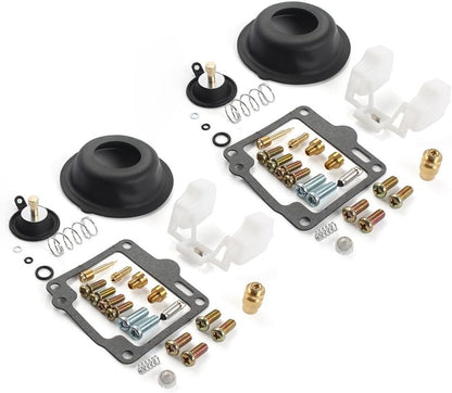 ya 2 8.15 Carburetor Repair Rebuild Kit Fit for Yamaha Virago XV750 1988-1997 XV1100 1988-1999