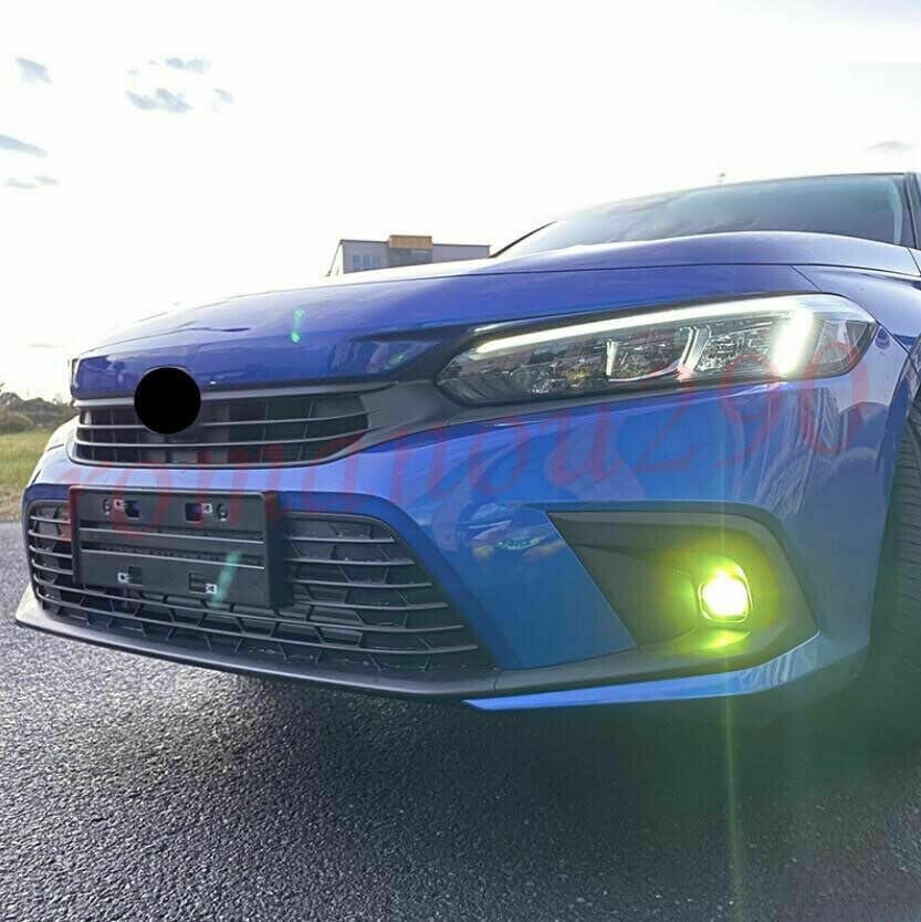 ya 7 8.24 baidi 2022-2023 for Honda for Civic Sedan LED Front Bumper Fog Lights w/Cable Switch 2X