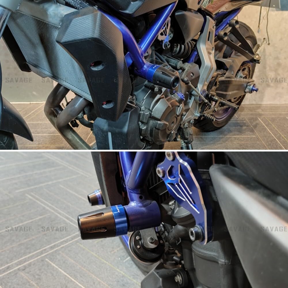 ya 23 10.7 baidi F for Ram e Sliders Crash Protector for Yamaha MT-07 Tracer FZ07 Falling Protection