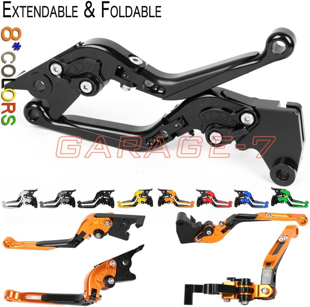 ya 5 8.10 for Suzuki GSX600/750 Katana 1989-2006 Brake Clutch Levers 2005 04 03 02 01 00
