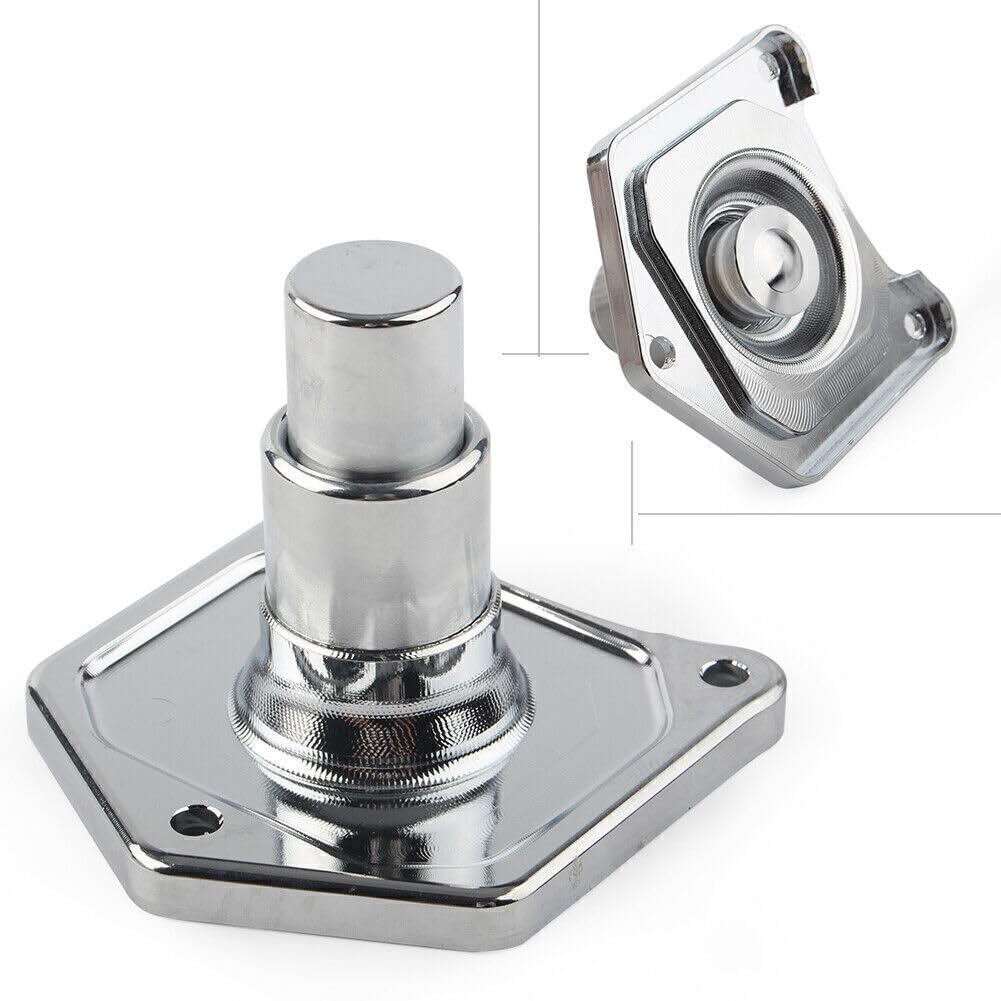 ya 13 9.15 baidi Chromium Solenoid Valve Protective Cover Button for Beginners Suitable for Harley Electra Glide 1991-2017 USA -