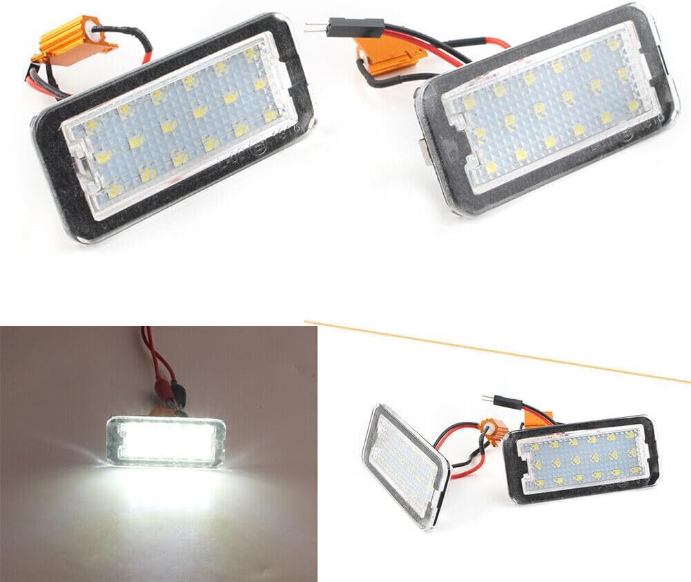 ya 13 9.15 baidi for Fiat 500 500c + Cabriolet LED SMD License Plate Light Number Plate Ligh