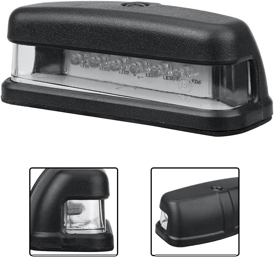 ya 13 9.15 baidi Truck Number Plate Light Low Power Consumption Shock Resistant Clear Lens