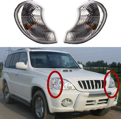 ya 13 9.15 baidi Car Wide Lamp LH/RH Front Corner Lamp Combination For for Hyundai For Terracan 01-06