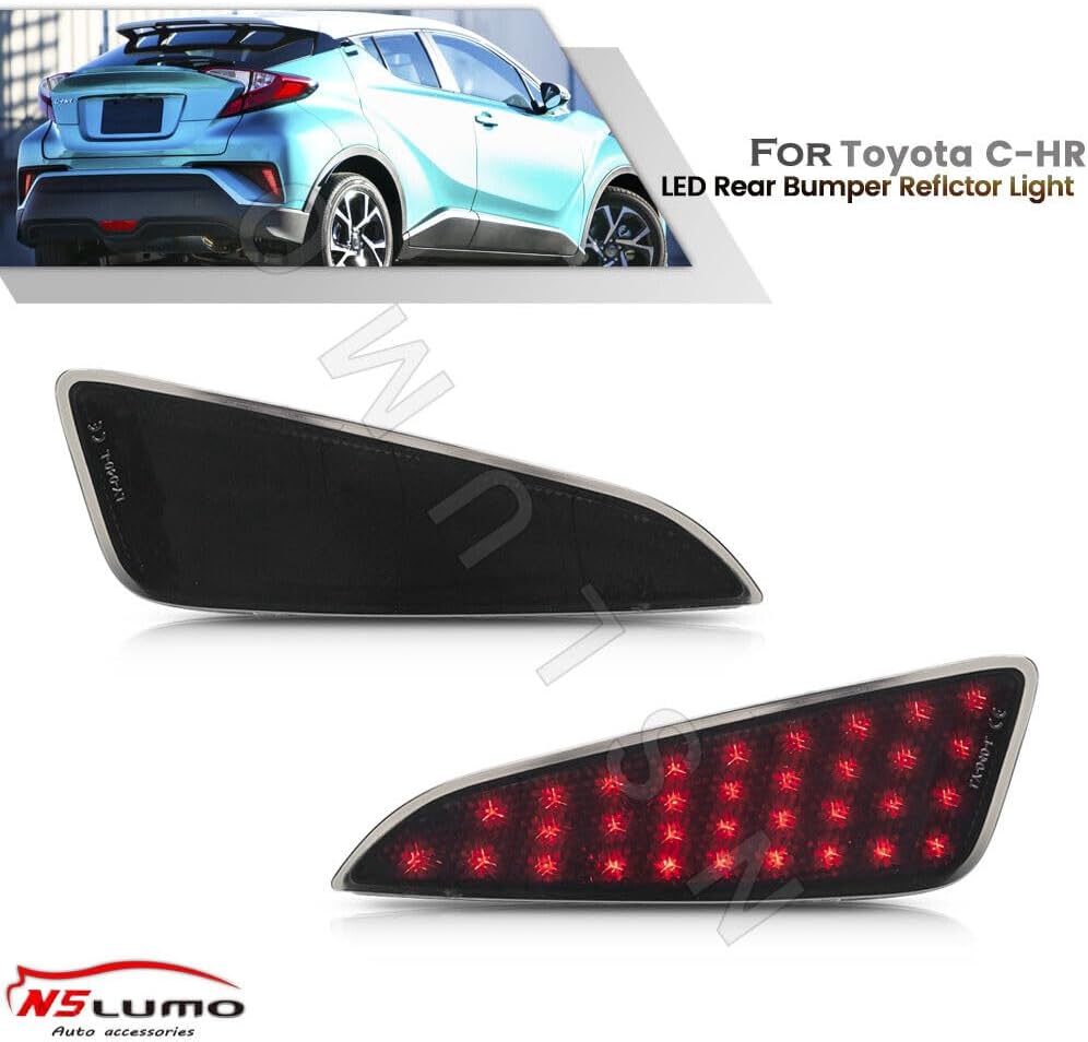 ya 7 8.24 baidi Smoke LED for Toyota C-HR 2018-2022 for Toyota 81910F4010 Right rear reflector 