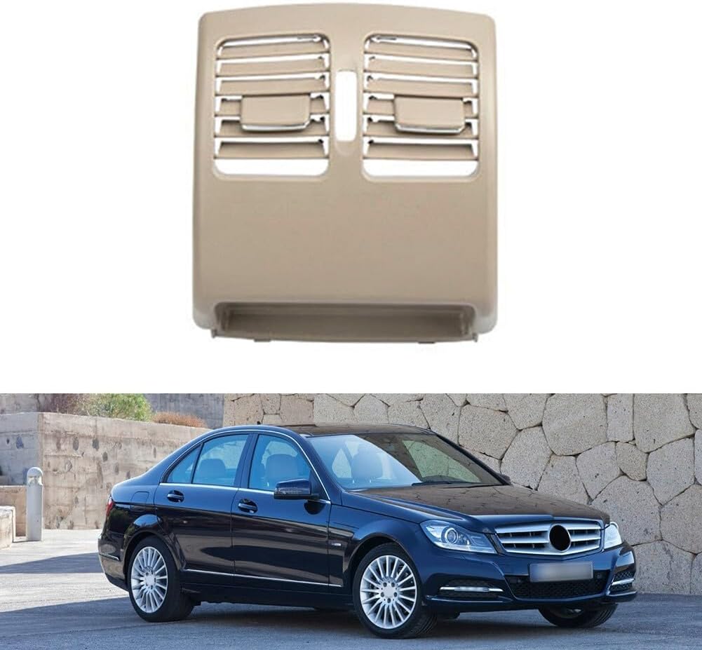 ya 4 8.14 Rear Air Grille AC Outlet Air Vent for C/E-Class W204 W207 Beige