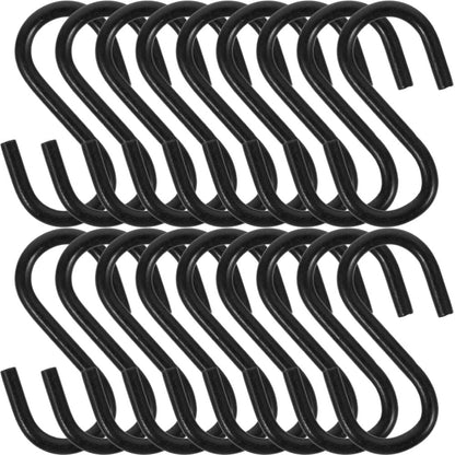 ya 26 10.21 baidi 250 Pcs Hook S-Hook Heavy Duty Iron Hanger Hooks to Closet