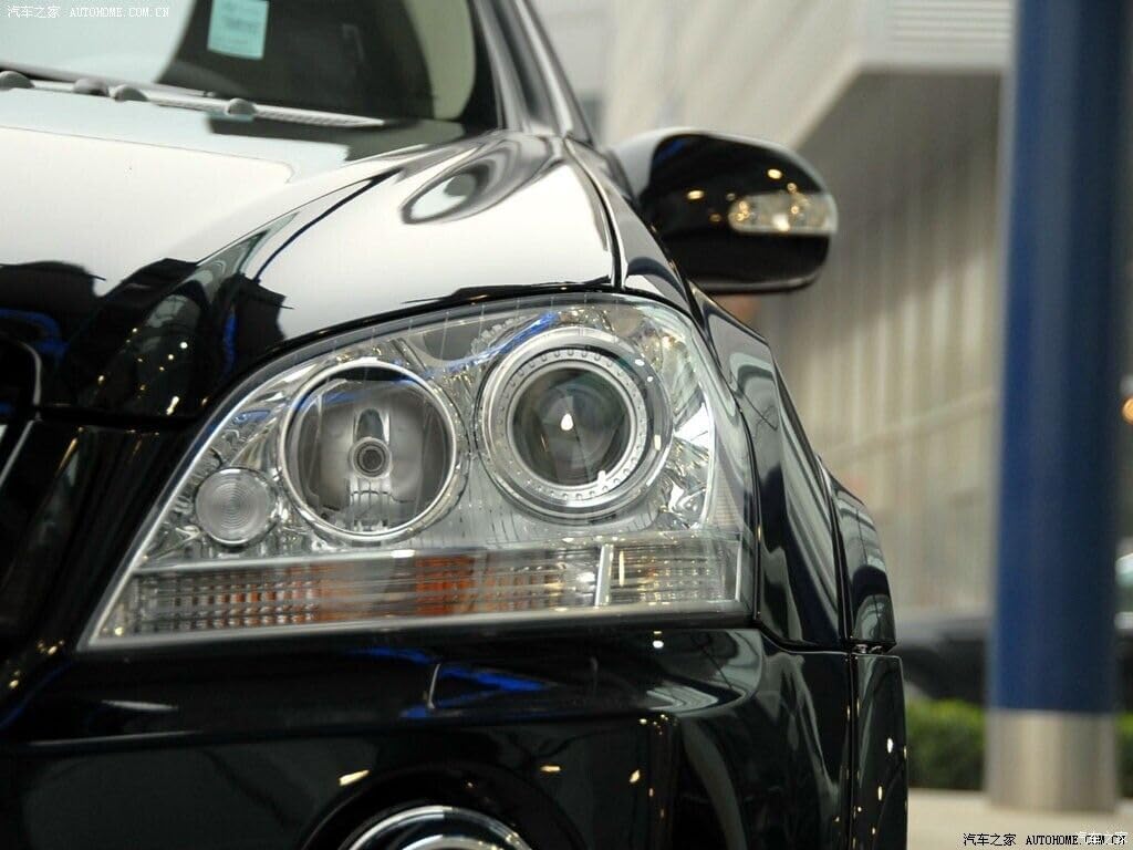 ya 4 8.10 Pair Headlight Glass Headlight Cover For BENZ ML CLASS W164 2006-2008