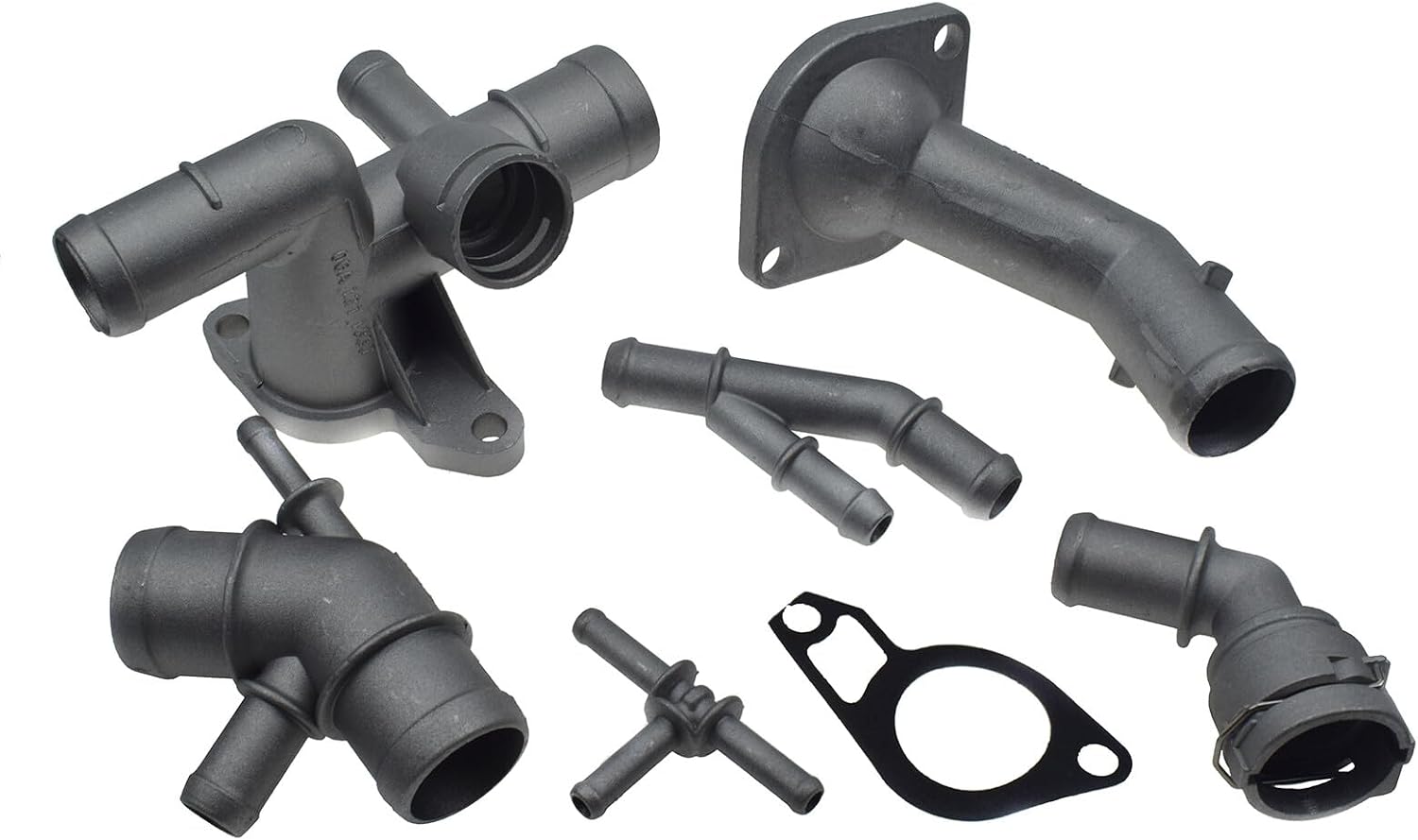 ya 2 8.15 Aluminum engine coolant flange pipe set of 6 pieces suitable for VW for Golf for JETTA CC