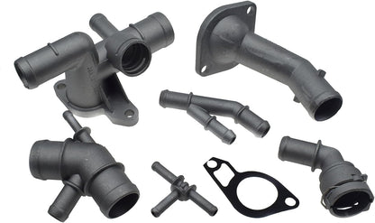 ya 2 8.15 Aluminum engine coolant flange pipe set of 6 pieces suitable for VW for Golf for JETTA CC