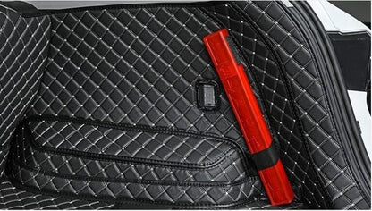ya 4 8.10 Leather Boot Cargo Liner Tray Rear Trunk Floor Mat Compatible for bZ3 2023+