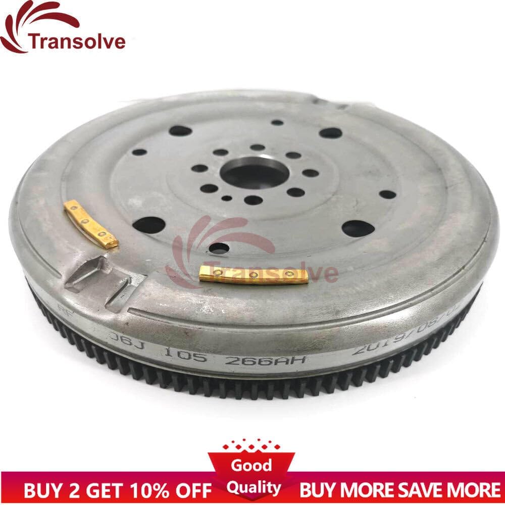 ya 10 9.16 baidi 0AM DQ200 DSG 7 Transmission Flywheel 8 Holes 129T Fit for VW for Audi for Skoda