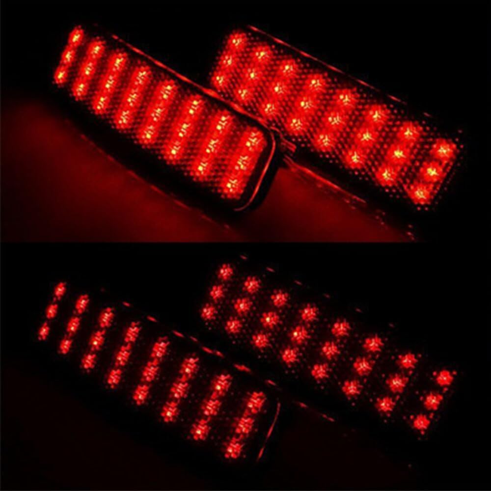 ya 13 9.15 baidi LED Rear Bumper Reflector Tail Light Lamp For for Ford Transit MK8 Connect 2013-2020