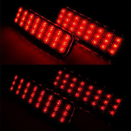 ya 13 9.15 baidi LED Rear Bumper Reflector Tail Light Lamp For for Ford Transit MK8 Connect 2013-2020
