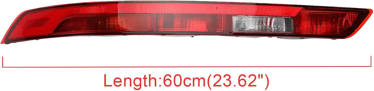 ya 7 8.24 baidi Rear Bumper Tail Light Brake Stop Lamp W/Bulb for Audi Q5 2018-2021 EU Version