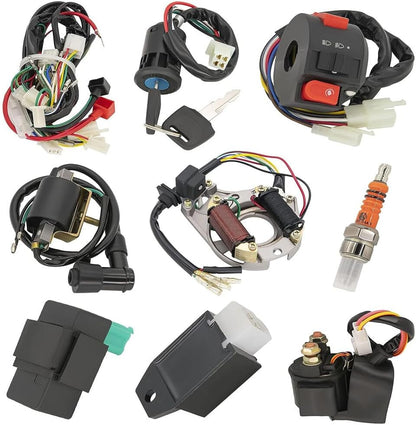 ya 5 8.10 CDI wiring harness stator assembly line suitable for 50/70/90/110cc all-terrain vehicle electric four-wheel vehicle
