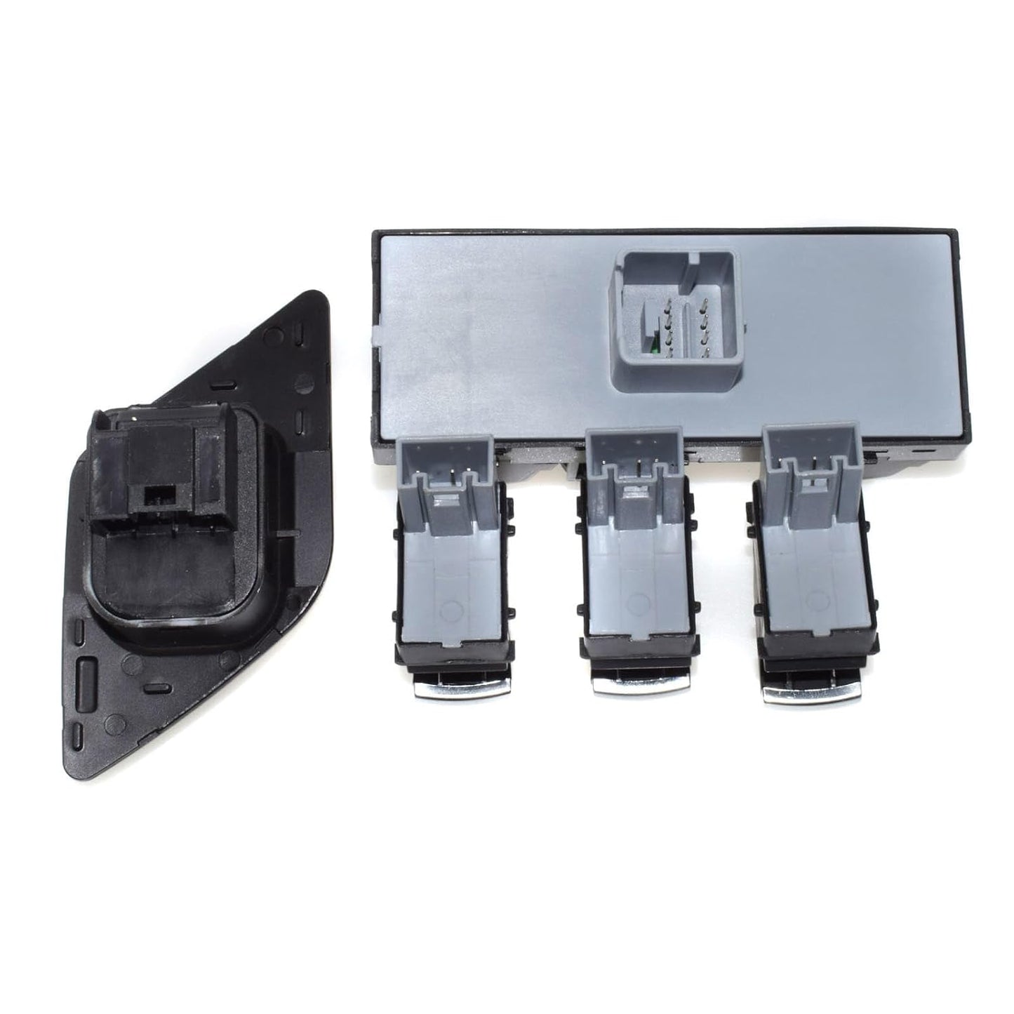 ya 6 8.24 baidi Chrome Power Window Switch + Mirror Switch Kit for VW for Jetta for Golf MK5 Passat B6