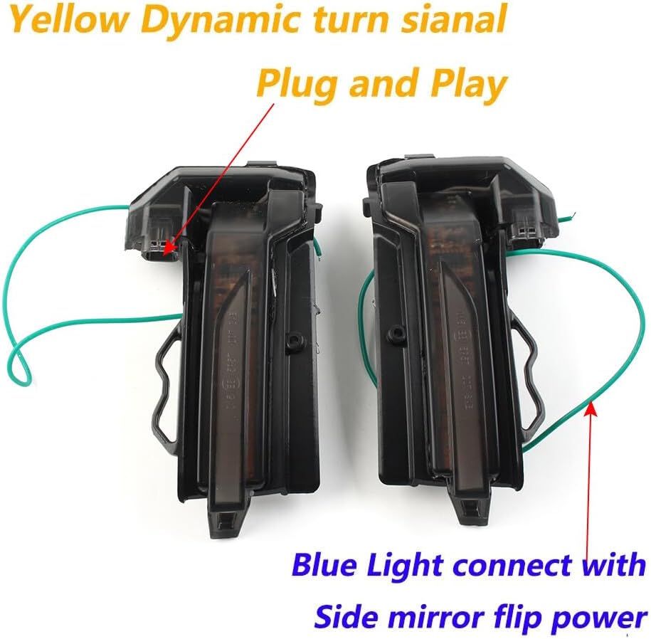 ya 4 8.10 Turn Signal Light Rear View Mirror Indicator Lamp for Audi Q2 Q3 2019-2023