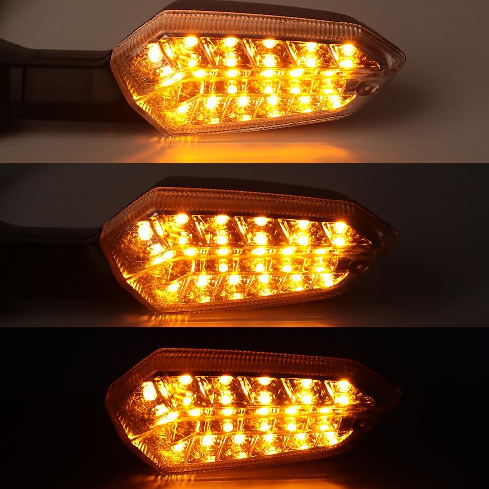 ya 13 9.15 baidi LED Turn Signal Light Indicator for Kawasaki Z250 Z250SL Z300 Z750R Z800 Z1000