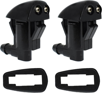 ya 2 8.15 for Jeep for Grand Cherokee Windscreen Wiper Spray Washer Jet Nozzle 55079049AA Pair