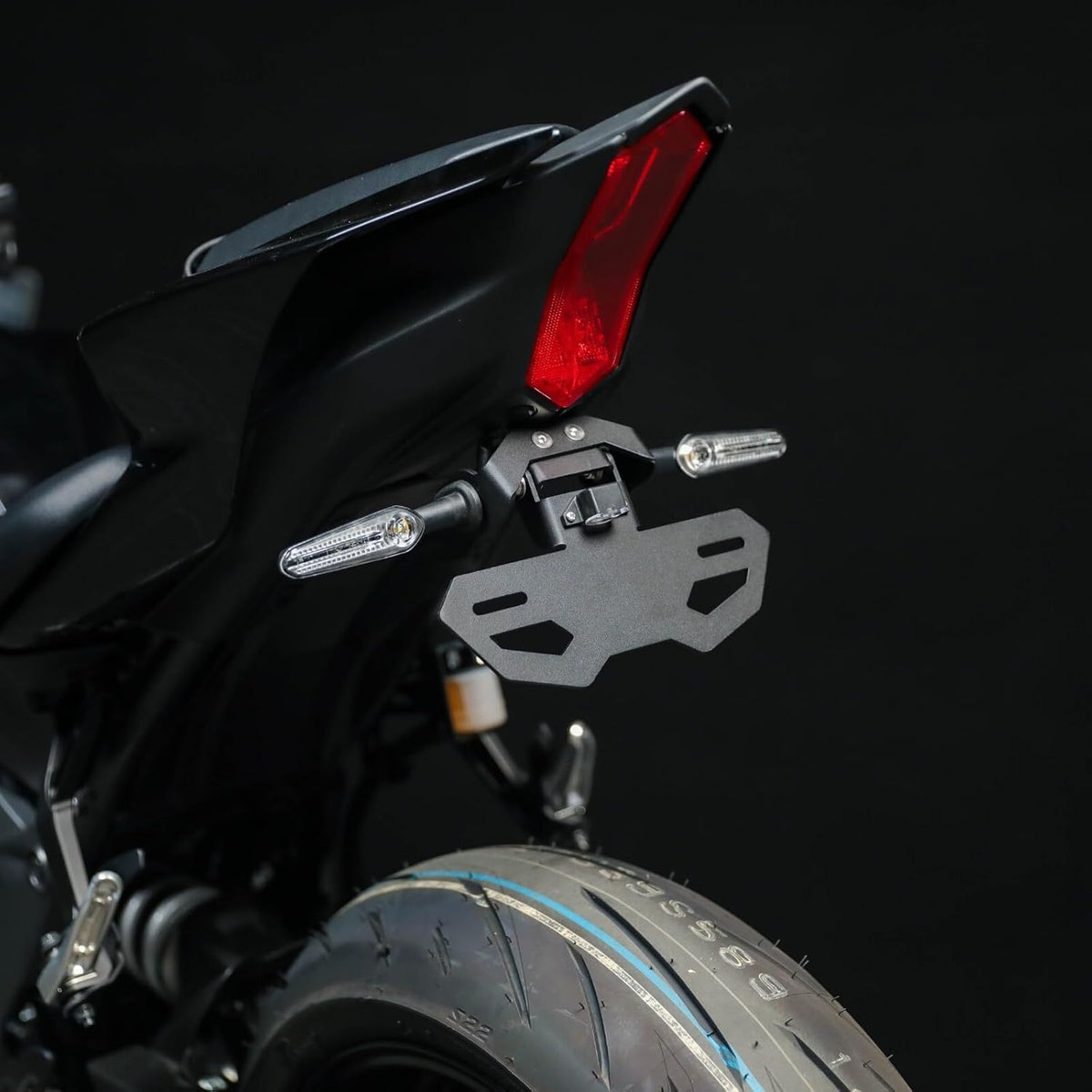 ya 13 9.15 baidi Adjustable Fender Eliminator License Plate Holder for Yamaha YZF R7 MT-07 FZ07