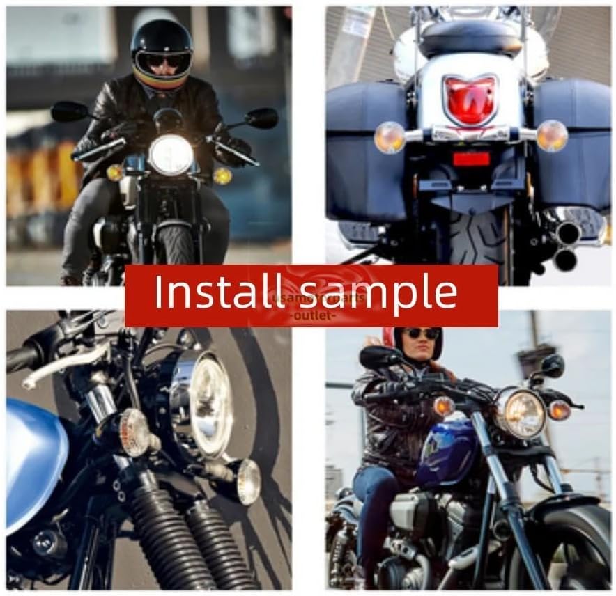 ya 23 10.7 baidi Front and rear Bul turn signal indicator for Yamaha Bolt XVS950 14-18-