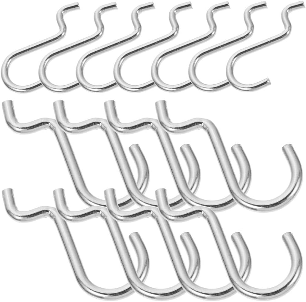 ya 26 10.21 baidi 2 Pack Iron Wire Hook Pegboard Hooks Wall Decorative Hanging for
