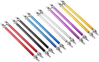 ya 6 8.14 2 Pack Adjustable Front Bumper Lip Separator Strut Bar Tie Support Bar Universal 
