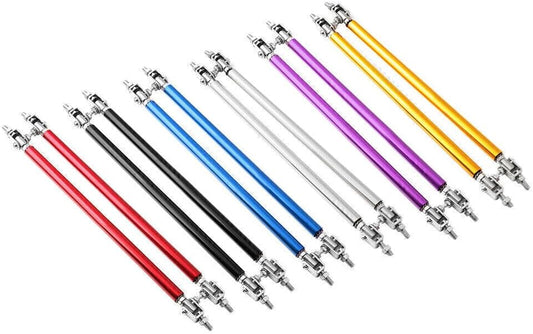 ya 6 8.14 2 Pack Adjustable Front Bumper Lip Separator Strut Bar Tie Support Bar Universal 