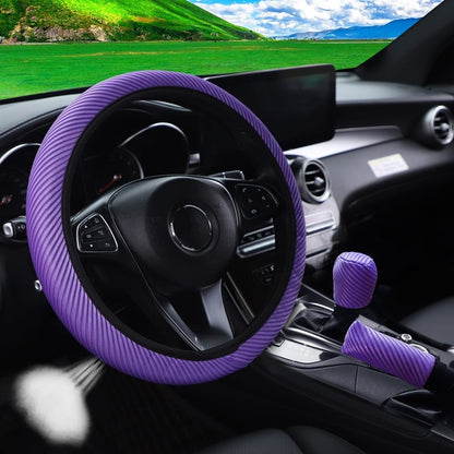 ya 13 9.15 baidi Experience Luxury Driving with Our Elastic Car Steering Wheel Cover 3PCS Set!