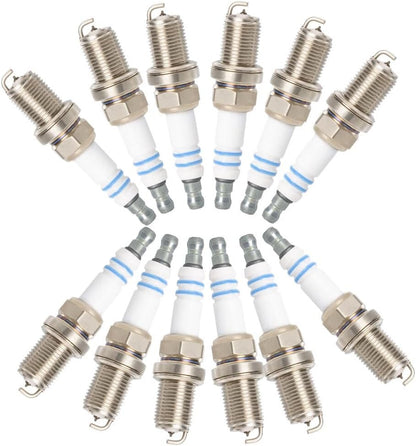 ya 11 9.14 zhengce 12PCS Spark Plugs F8DPP33 for Mercedes-benz W163 W208 W210 W220 A0041591903