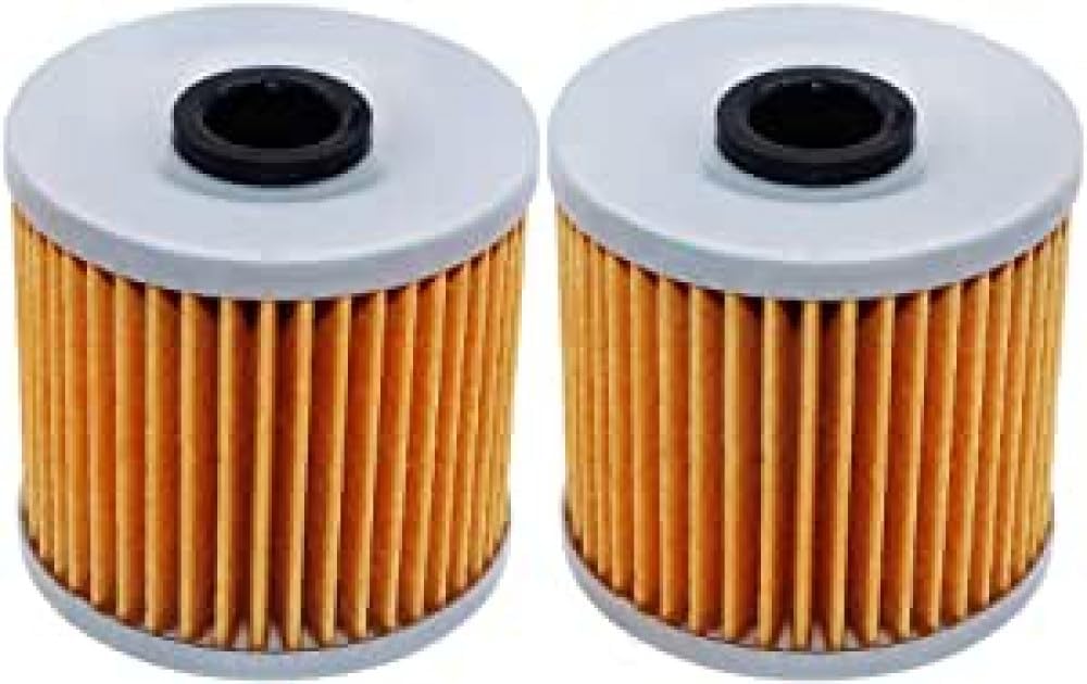 ya 4 8.14 2x Motorcycle Oil Filter for Kawasaki 220 Bayou KLF220 KLF-220 1988 1999 2000