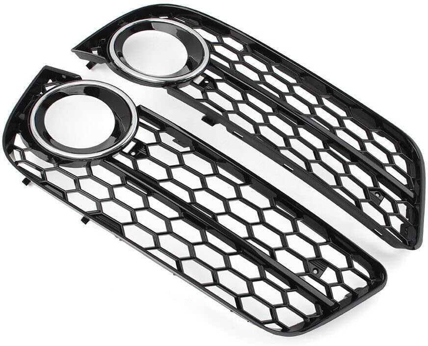 ya 2 8.15 Cellular network front bumper fog light grille protective cover suitable for Audi A5 2008-2011 2010