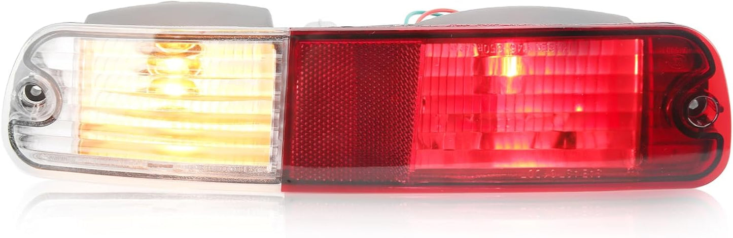 ya 7 8.24 baidi Hot Rear Bumper Fog Lamp Taillight Assembly Super Bright Part For Montero