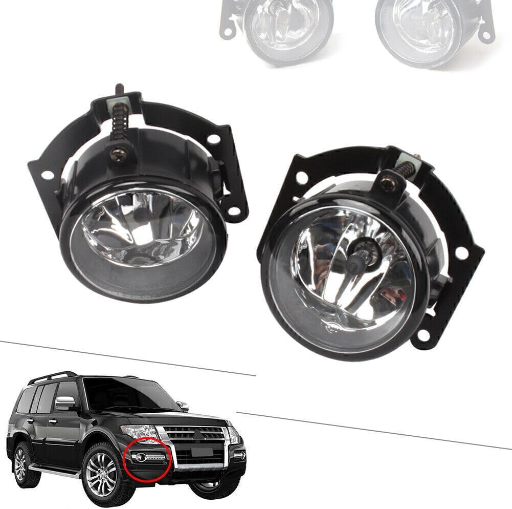 ya 3 8.24 baidi LED Daytime Running Fog Light Turn Signal for Mitsubishi Pajero 2015 2016