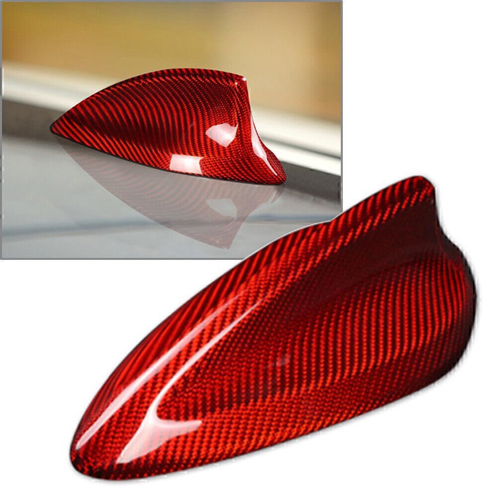 ya 4 8.14 Carbon Fiber Shark Fin Antenna Cover for BMW 2 3 4 5 7Series F22 F30 F32 G30 G11