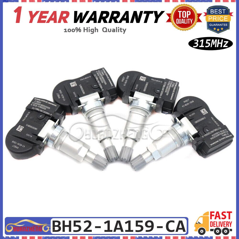 ya 3 8.24 baidi 4X tire Pressure Sensor TPMS bh52-1a159-ca for Land Rover lr4 for Jaguar 315mhz