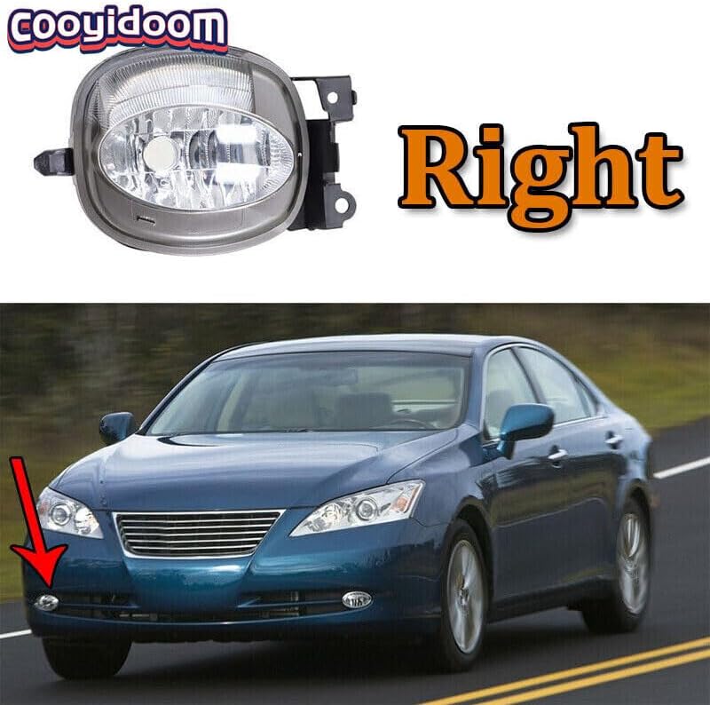 ya 2 8.15 right front fog lamp lens without bulb suitable for 2007-2009 for Lexus ES350